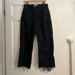 Abercrombie high rise loose jeans